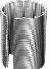 Stainless Steel Wedge Wire Screen Pipe Water Well Screen For Liquid Filter