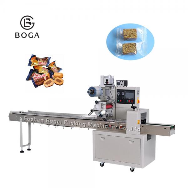 Cheap Pillow Pouch Packaging Machine For Cookies Milk Candy Sugar Toast Bread Ice Popsicle for sale