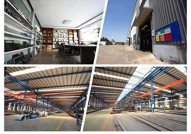 Prefabricated Corrugated Steel Warehouse , Industrial Steel Prefab Buildings