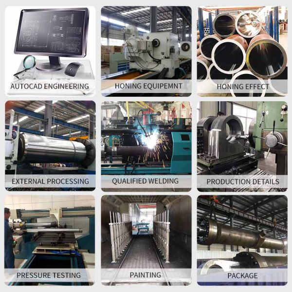 10500mm Stroke Single Acting Telescopic Cylinder Hydraulic Hoist For Engineering Machinery