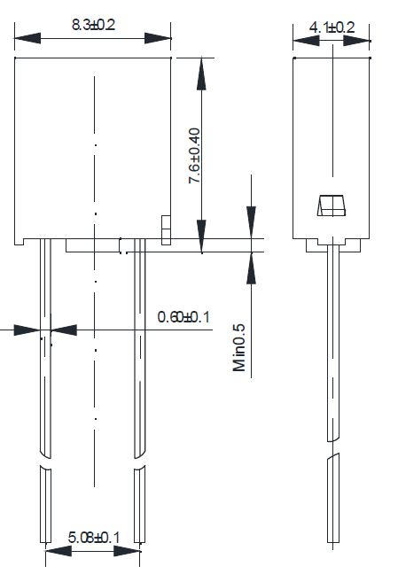 Electronic Micro Mini Fuse Square Plug In Circuit Fast Break Protection 931 Series