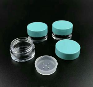 Quality 5g 10g 15g  20g AS cosmetic loose powder rotating sifter jar makeup jars empty loose powder container wholesale
