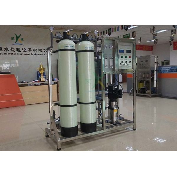 500LPH Ro Water Treatment Plant Auto Solar Water Purification System