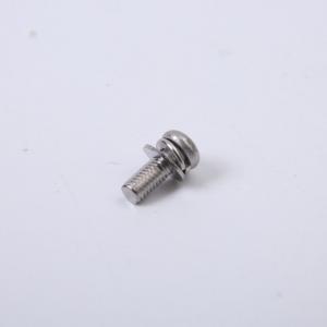 China M2 M2.5 M3 M4 Stainless Steel Screws Round Head Pan Head Bolt With Washer Combination on sale