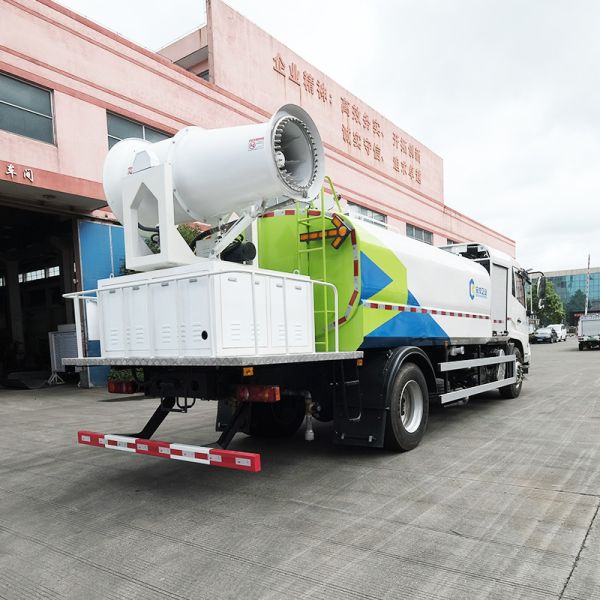 Aluminum Alloy Side Protection Truck Mounted Mist Cannon Energy Efficient With 120KW Drive Motor Power