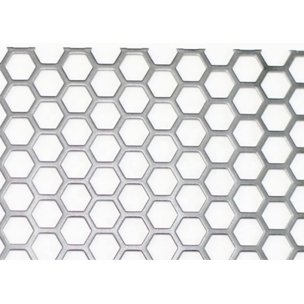 304 316 Micron Round Hole Decorative Punched 3mm Perforated Stainless Steel Sheet