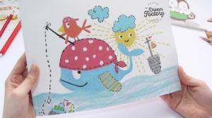 Quality Children popular Painting book Scrapbook any size any printing wholesale
