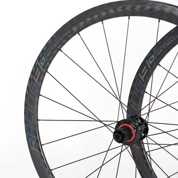 TWITTER 700C Carbon Road Bike Wheelset 40mm Depth With Disc Brake