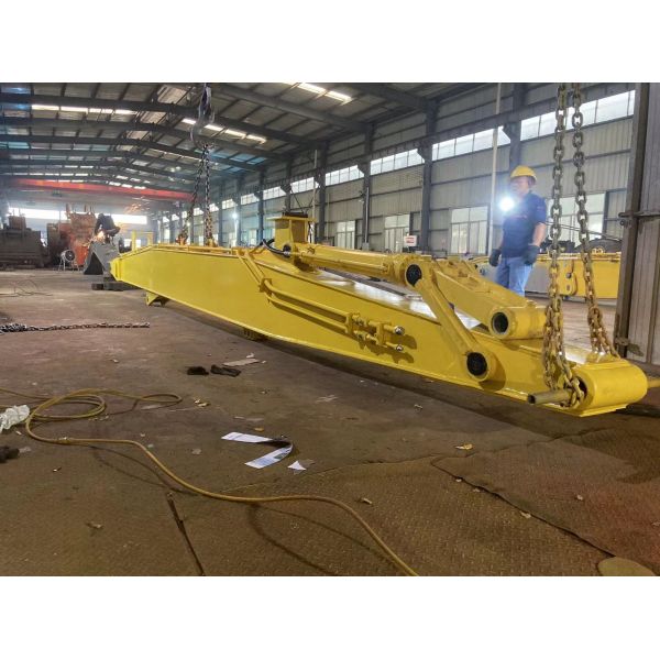 Low Price 28m Long Reach Demolition Boom Q355B BS700 Material Fit PC500 CAT320 ZX420 SK320
