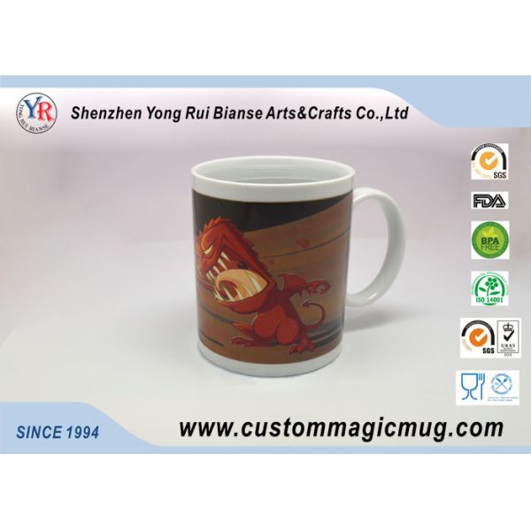 Ceramic Eco Friendly Mugs Magic Photo Color Changing Fashionable