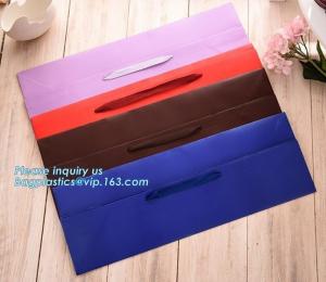 Quality Recyclable Luxury Style Shopping Handle Paper Carrier Bags,luxury paper carrier bag wholesale paper bags with handle wholesale