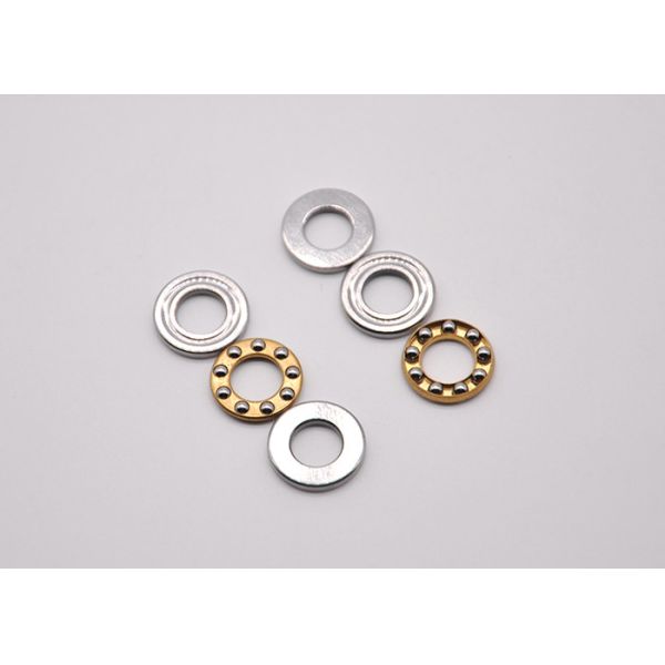 F4-10M Size 4*10*4mm Axial Thrust Bearing Chrome Steel Ball Bearings