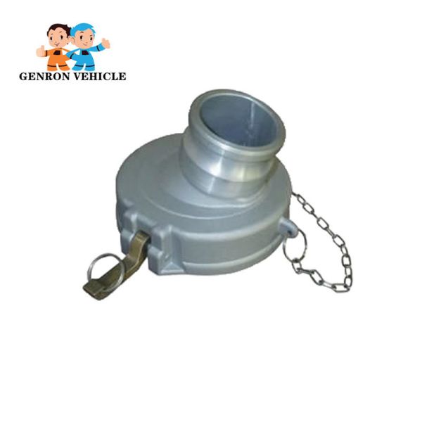 Aluminum Alloy Fuel Truck Trailer Spare Parts Gravity Drop Coupler API 4 Inch 3 Inch 2.5 Inch