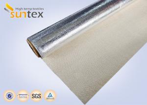 Quality High Temperature Aluminum Foil Fiberglass Cloth Thermal Insulation Materials wholesale