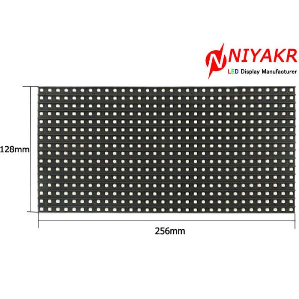 RGB SMD P8 Outdoor Full Color LED Display Module Waterproof 256X128mm