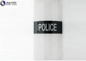 China Aluminum Alloy Bulletproof Riot Shield Anti Riot Violence Proof Transparent on sale