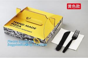 cheap Pizza Boxes Wholesale/Custom Pizza Box/Pizza Box Design,food packaging corrugated wholesale pizza boxes bagease