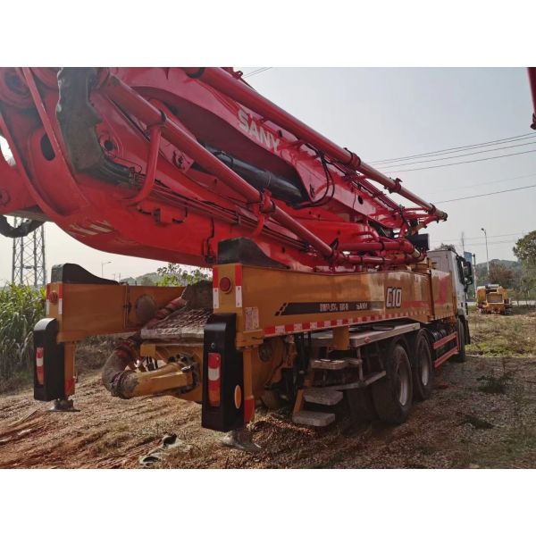 52Meter Used Concrete Pump Truck 2020year SANY Benz Chassis SYM5350TMB 60C-10