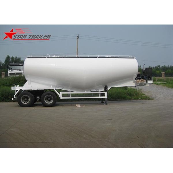Customised Special Tank Truck For Fly Ash / Stone Powder / Aluminum Powder
