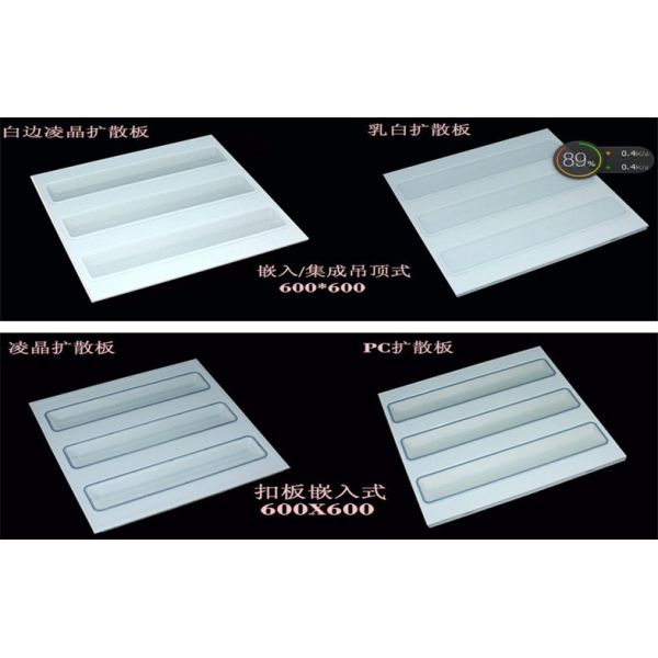 Entertainment Lighting 600x600 LED Panel Dimmable , Stainless Steel Lamp Body Material