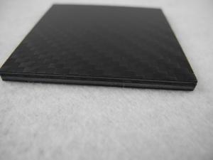 Quality Light weight PVC resin + Carbon Fiber Composite Plate , Carbon Fiber Panels wholesale