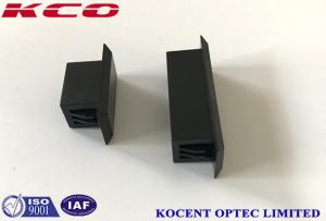China Plastic Duplex Dusty Cap Fit Single Mode Multimode SC Duplex Adapter on sale