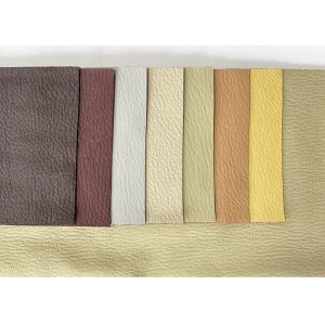 Quality PVC Eco Friendly Upholstery Fabric Faux Leather Anti Mildew wholesale
