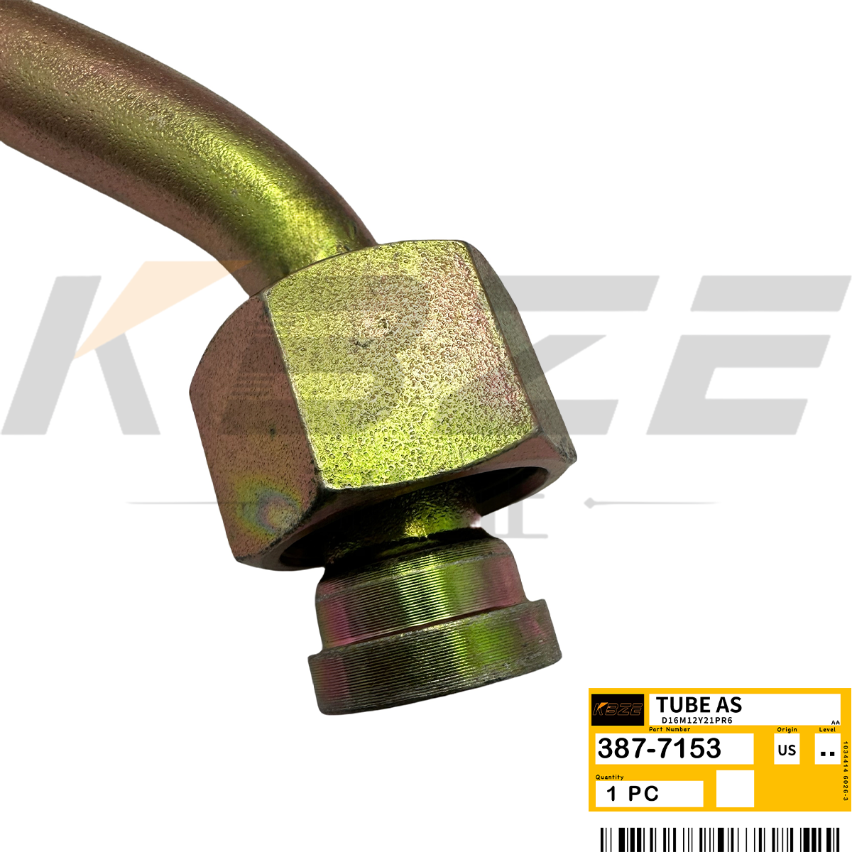 KBZE BRAND C9 ENGINE 387-7153 DIESEL PUMP FUEL PIPE FITS 330D 336D 340D EXCAVATOR