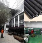 Light weight carbon fiber telescopic pole for window cleaning pole and water fed