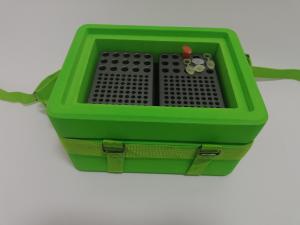 China Microbiology Experiment Cryogenic Storage Container / Electric Cool Box Low Temperature on sale