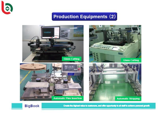 TN 7 Segment Graphic LCD Module Transparent 1/4 Duty 1/3 Bias