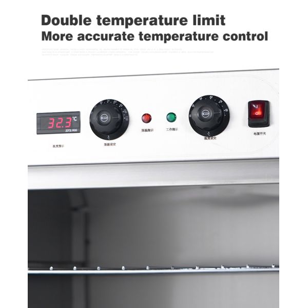 Convenient and Versatile Kitchen Tools Mobile Food Warmer Carts with 2620W Power