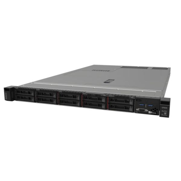 PCIe 1U Rack Lenovo GPU Server ThinkSystem SR635 For HPC Storage