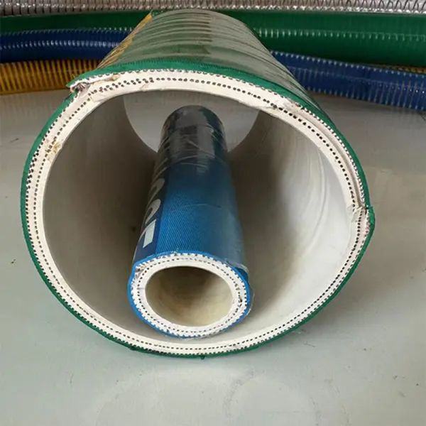 2/3 Inch Chemical Transfer Hose Heat Resistant With Coupling