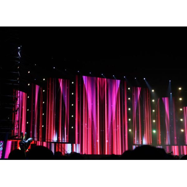 Outdoor Stage Rental Led Display For Concert , Led Video Wall Rental 4.81mm Pitch