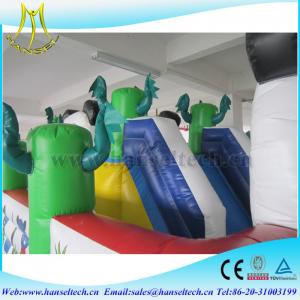 China Hansel 2017 commercial plastic inflatable games for babies rental on sale