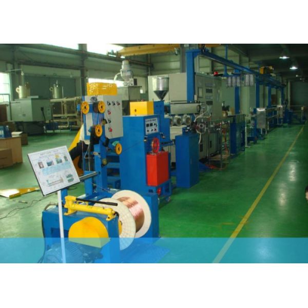 380V UL Electronic Copper Wire Making Machine , 3.7KW Cable Manufacturing Equipment