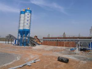 Quality 50m3/h Concrete Batching Plant Fixed Ready Mixed Cement Mixer Aggregate Concrete Mixing Plant wholesale