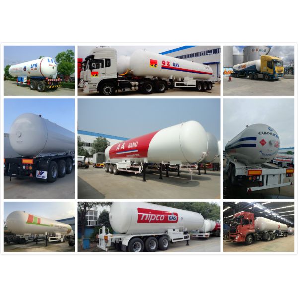 Jost Outrigger LPG Gas Semi Trailer Propane Butane Transportation 25t