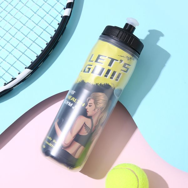 Cold Insulation Double Layer Sport GYM Water Bottle Customized Pattern