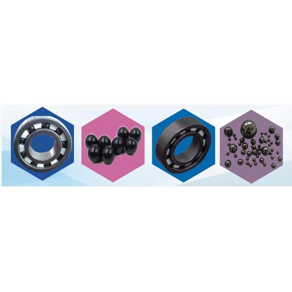 High Precision Industrial Ceramic Parts Waterproof Silicon Nitride Ceramic Ball Bearings Bearing Balls