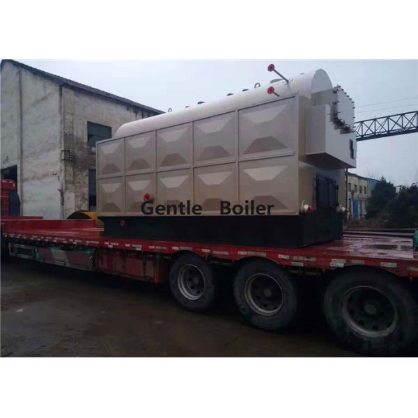 4ton per hour Industrial Horizontal Wood Biomass Steam Boiler for Rice Mill Machine