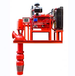 Quality High Speed Automatic Emergency Fire Water Pump System With Long Shaft Gear Box wholesale