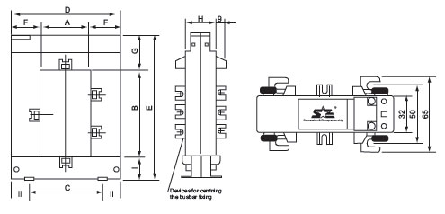 50Hz / 60Hz DP Contactor Current Transformers , BS7626 VDE0414 VL94 Low Voltage Protection Devices
