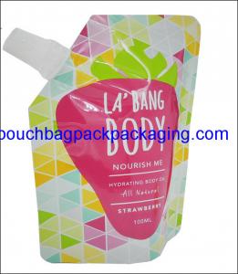 Quality Stand up pouch with spout for Beverage, Spout Pouch For Fruit Juice Packing wholesale