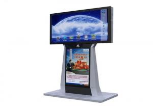 Quality Floor / Free Standing IR Touch Screen Kiosk , IP65 Outdoor LCD Digital Signage wholesale