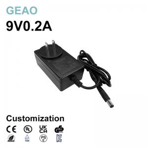 Quality 9V 0.2A Wall Mount Power Adapters For Original Led Light Strip With Neon Light Monitoring Adapter CCTV wholesale