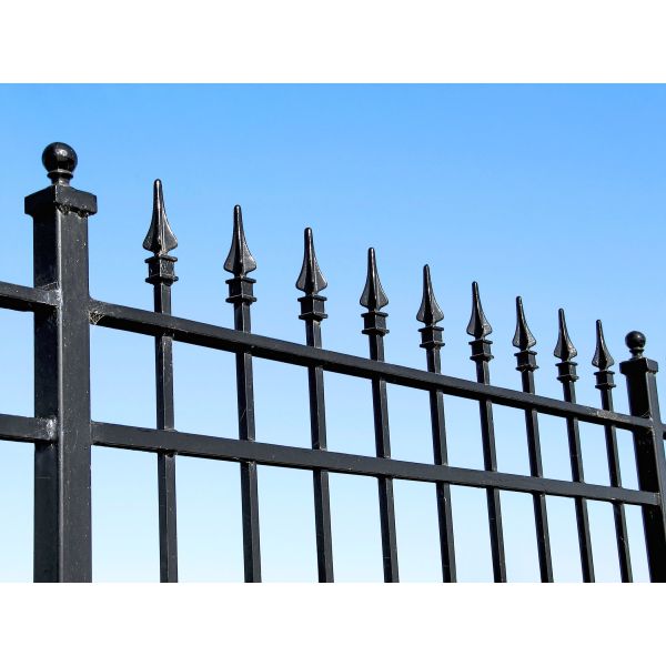 Outdoor Decorative Wrought Iron Garden Fencing
