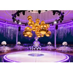 Quality Durable PVC Double-Layer Inflatable Mirror Balls Are Suitable For DIY Decoration During Festival Events wholesale