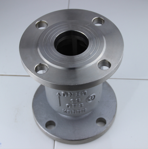 H42w-16P Stainless Steel 304 Vertical Check Valve Flange Vertical Lift type Check Valve